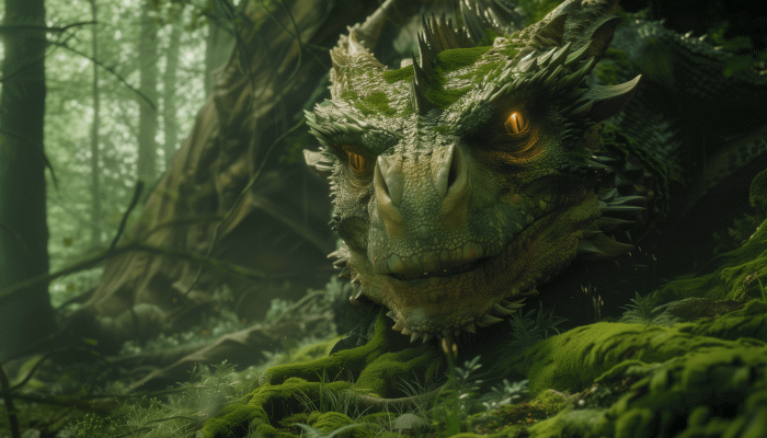 Forest Dragon Wallpaper