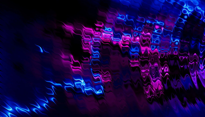 Blue and Purple PC Wallpaper