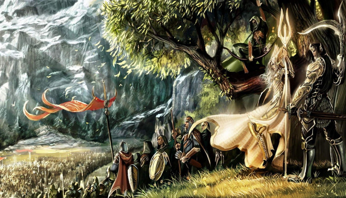 Lord of the Rings Elves Wallpaper
