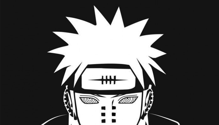 Pain Black Wallpaper