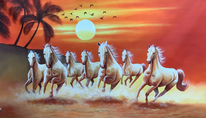 7 Horse Desktop Wallpaper