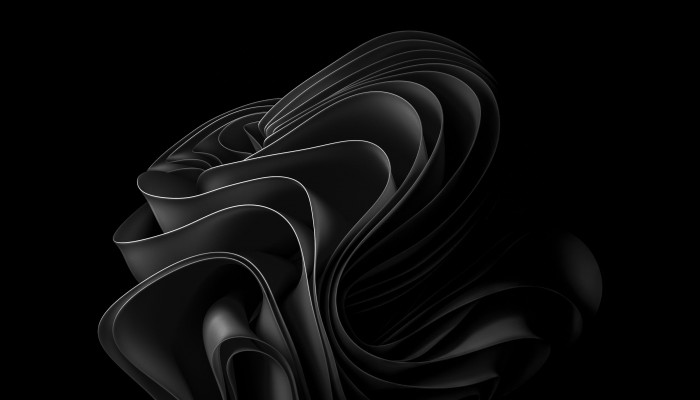 Black 8K Wallpaper