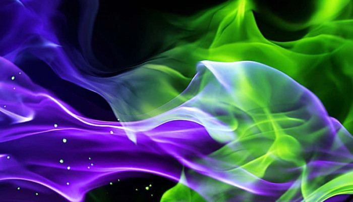 Green and Purple Wallpaper